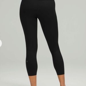 Lululemon Base Pace High-Rise Crop 23" Black (First Release) Size 4